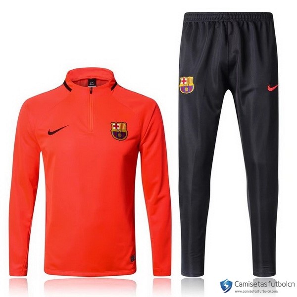 Chandal Barcelona 2017-18 Naranja Marino